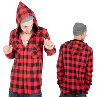 urban-classics-hooded-checked